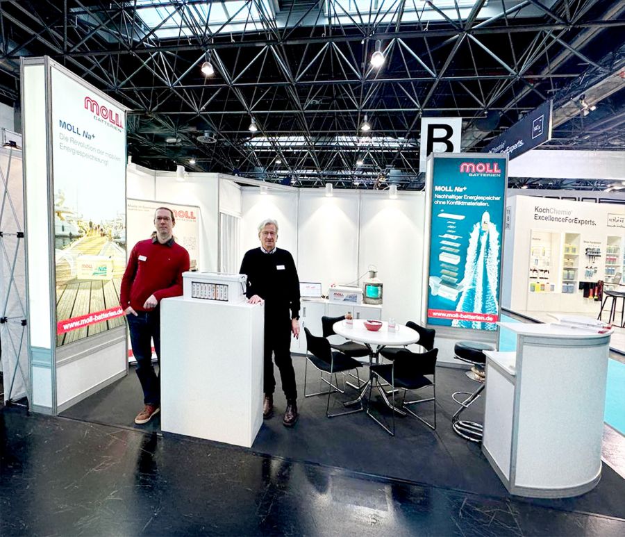 MOLL Messestand auf der boot Düsseldorf